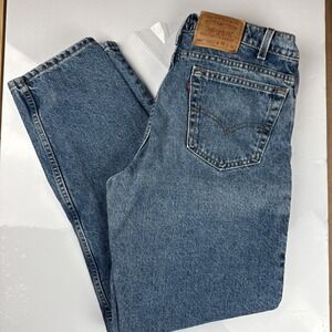 Vintage Levis‎ Jeans Mens 36x32 Blue 550 Relaxed  Fit Denim  Y2K 1998
